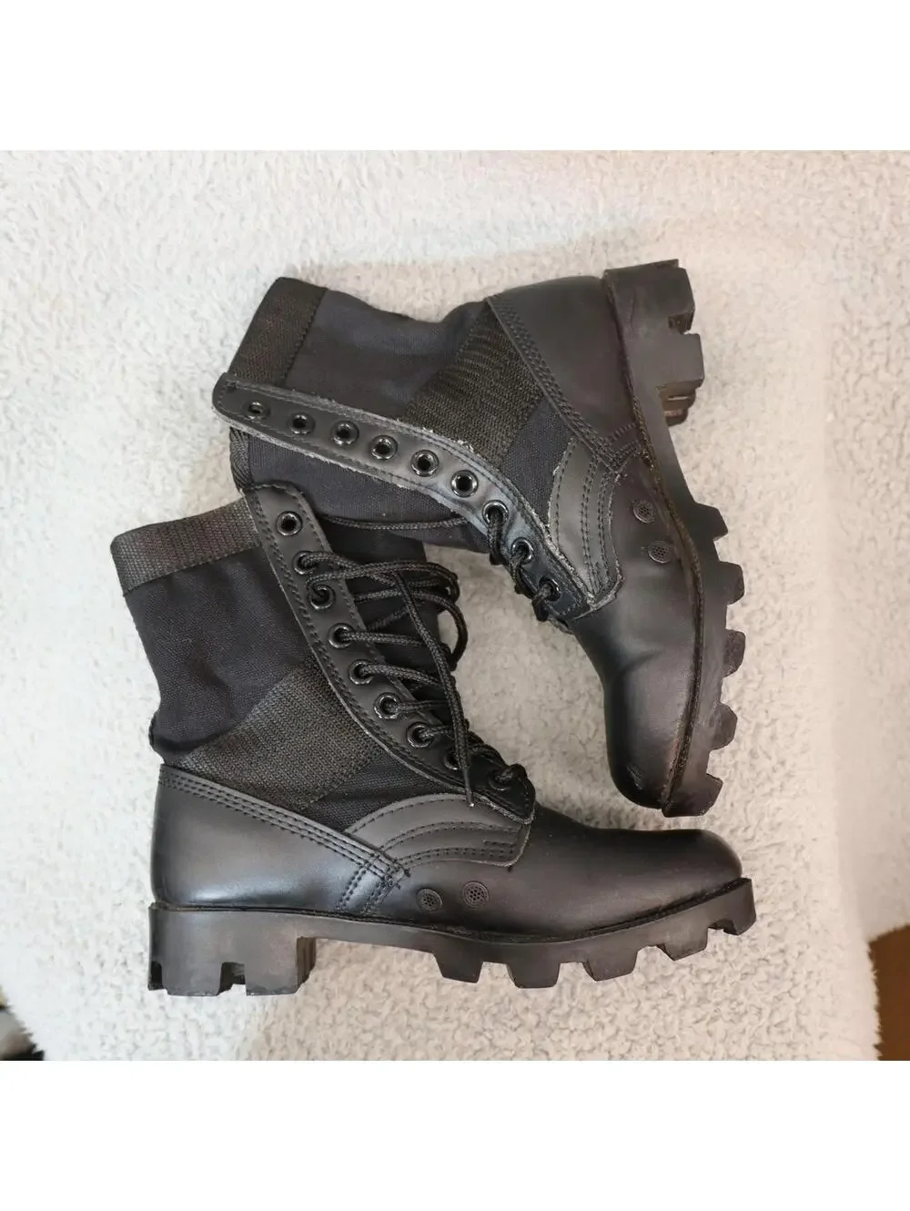 Rothco Military Tactical Boots Black Size 4 R GUC